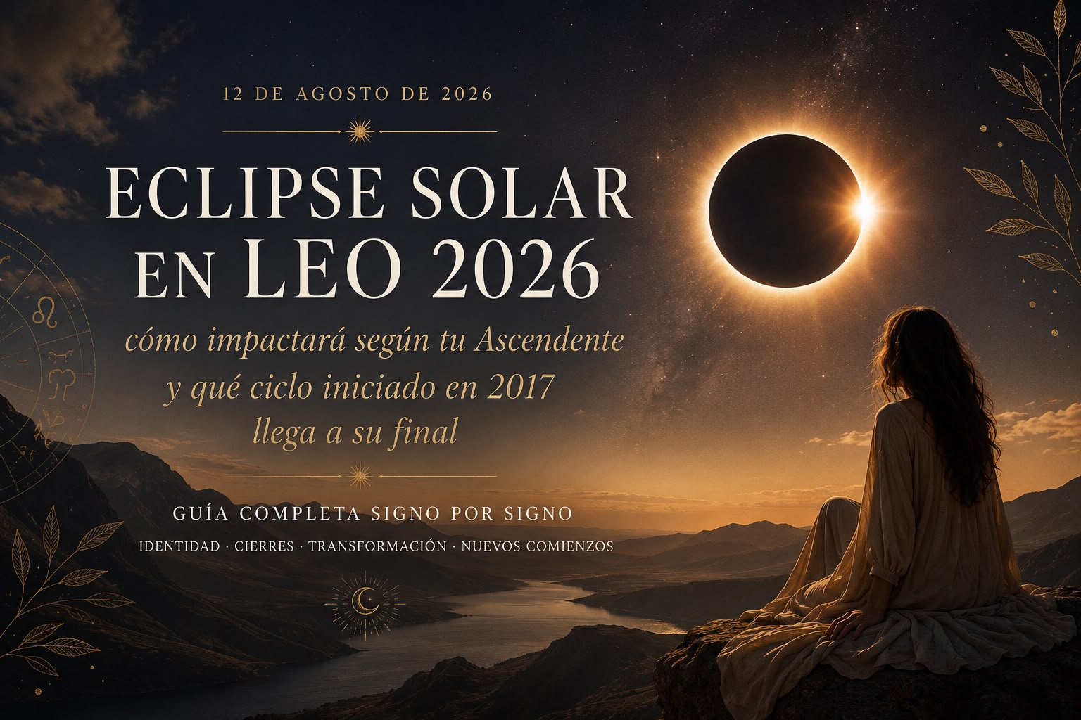 Eclipse Solar en Leo 2026: cómo impactará según tu Ascendente